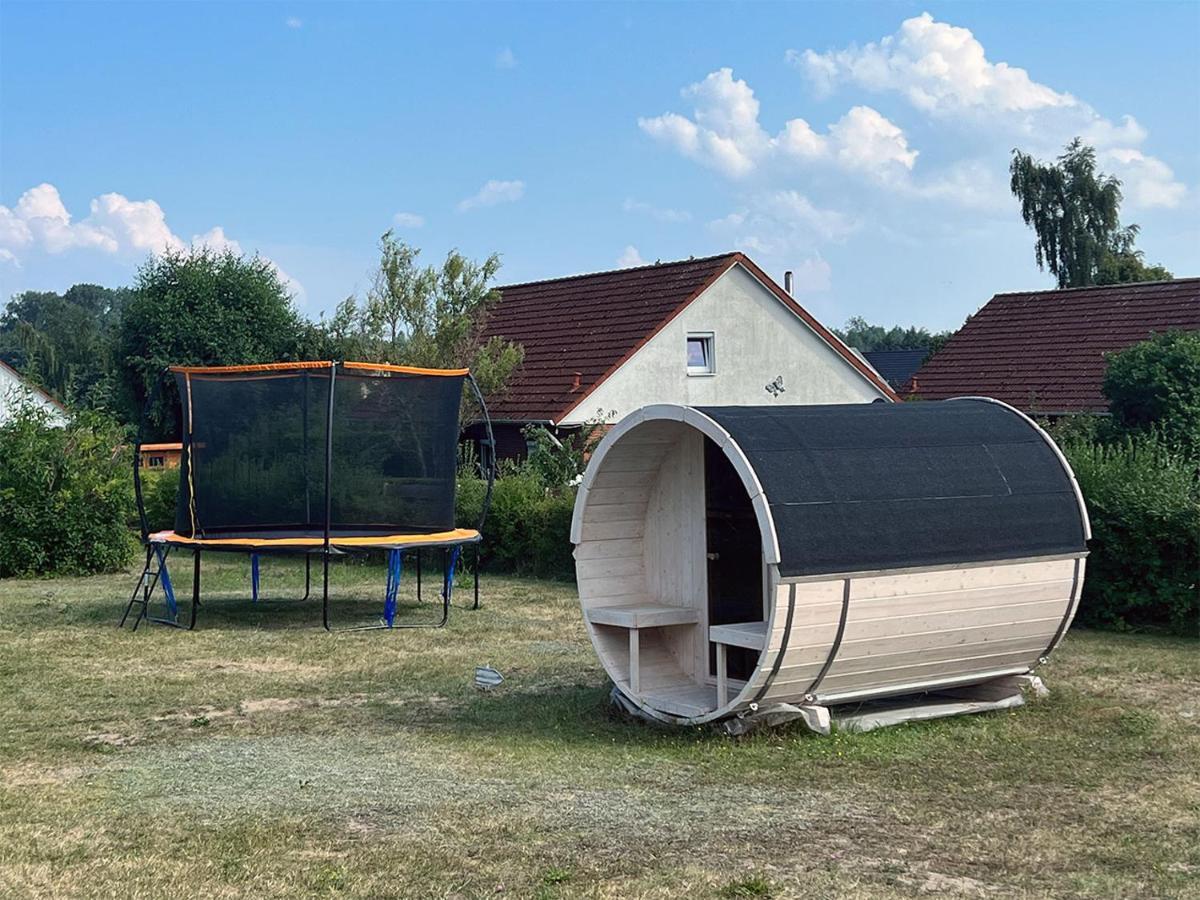 Ferienhaeuser Insel Usedom Haus Samara 8 - Blick Aufs Achterwasser! Whirlpool Und Sauna Lutow ภายนอก รูปภาพ