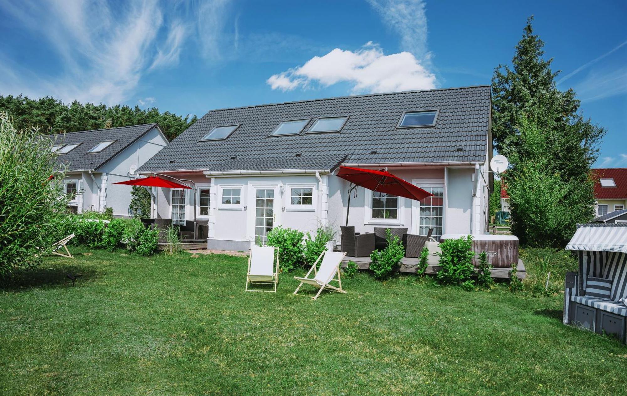 Ferienhaeuser Insel Usedom Haus Samara 8 - Blick Aufs Achterwasser! Whirlpool Und Sauna Lutow ภายนอก รูปภาพ